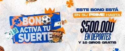 100% Bono de Primera Recarga promotion